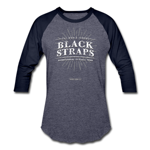 SPOD 3/4 TEST - Blackstraps tee - heather blue/navy