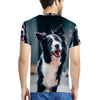 Painterest Test - Men's All Over Print Imitation QMilch T-shirt