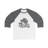 Ratfish TEST Printify Bella Unisex 3/4 Sleeve Baseball Tee