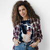 Painterest Test - Men's All Over Print Imitation QMilch T-shirt