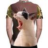Painterest Test Pets - Unisex All Over Print Imitation Cotton T-shirt