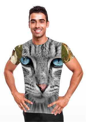 Painterest Test Pets - Unisex All Over Print Imitation Cotton T-shirt