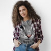 Painterest Test Pets - Unisex All Over Print Imitation Cotton T-shirt