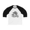 Ratfish TEST Printify Bella Unisex 3/4 Sleeve Baseball Tee