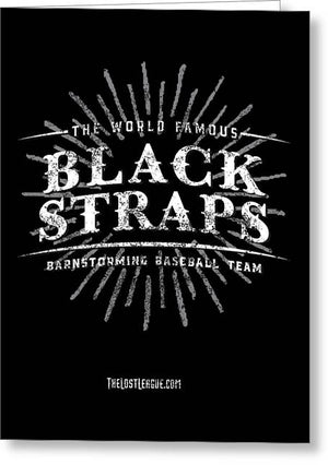 Blackstraps Logo - Greeting Card