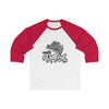 Ratfish TEST Printify Bella Unisex 3/4 Sleeve Baseball Tee