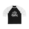 Ratfish TEST Printify Bella Unisex 3/4 Sleeve Baseball Tee