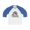 Ratfish TEST Printify Bella Unisex 3/4 Sleeve Baseball Tee