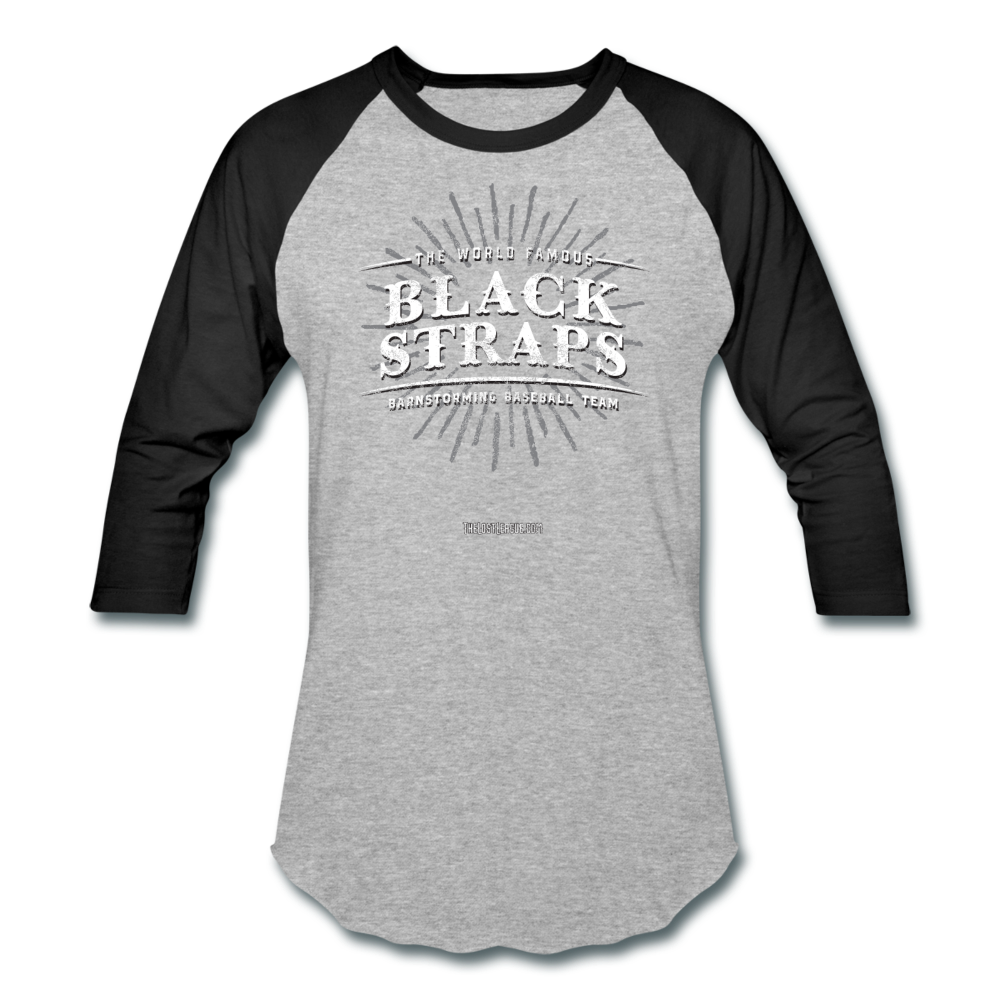 SPOD 3/4 TEST - Blackstraps tee - heather gray/black